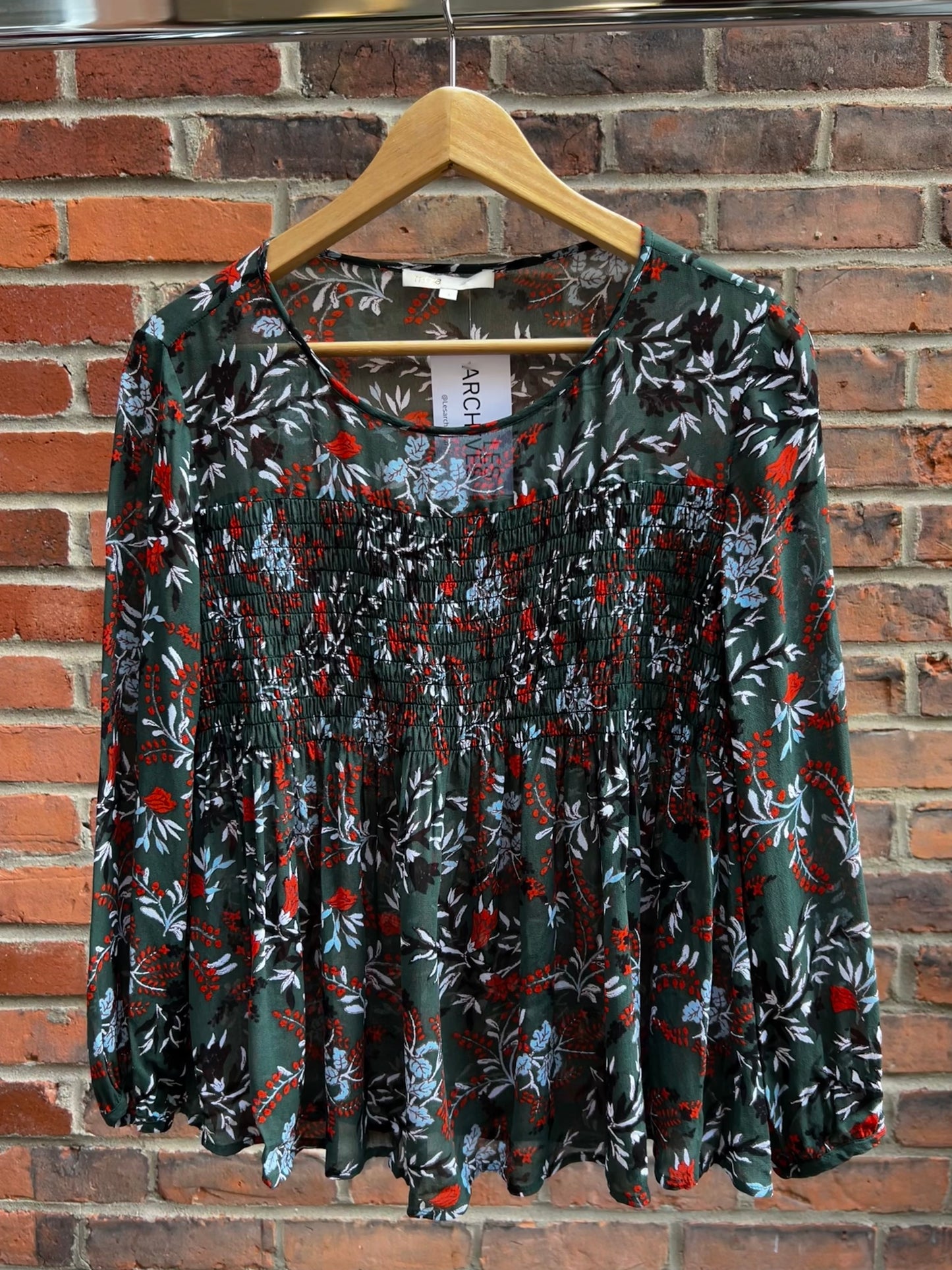 Blouse floral Maje