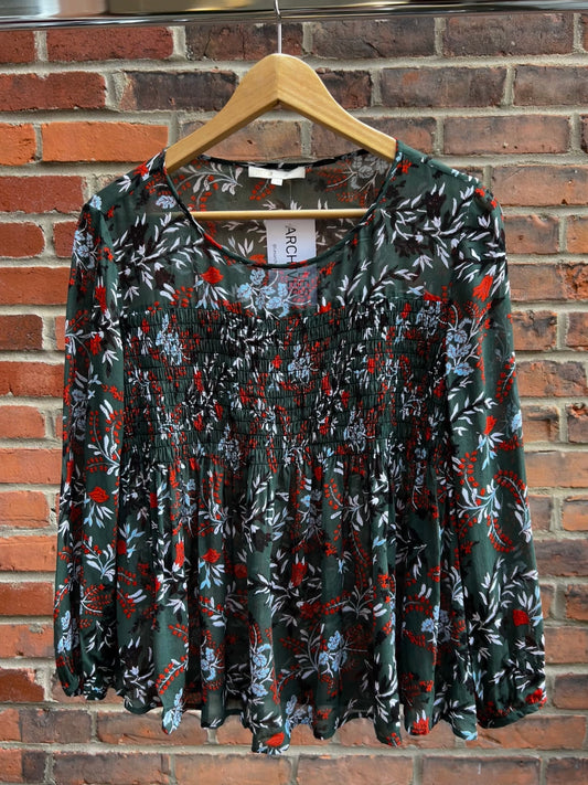 Blouse floral Maje